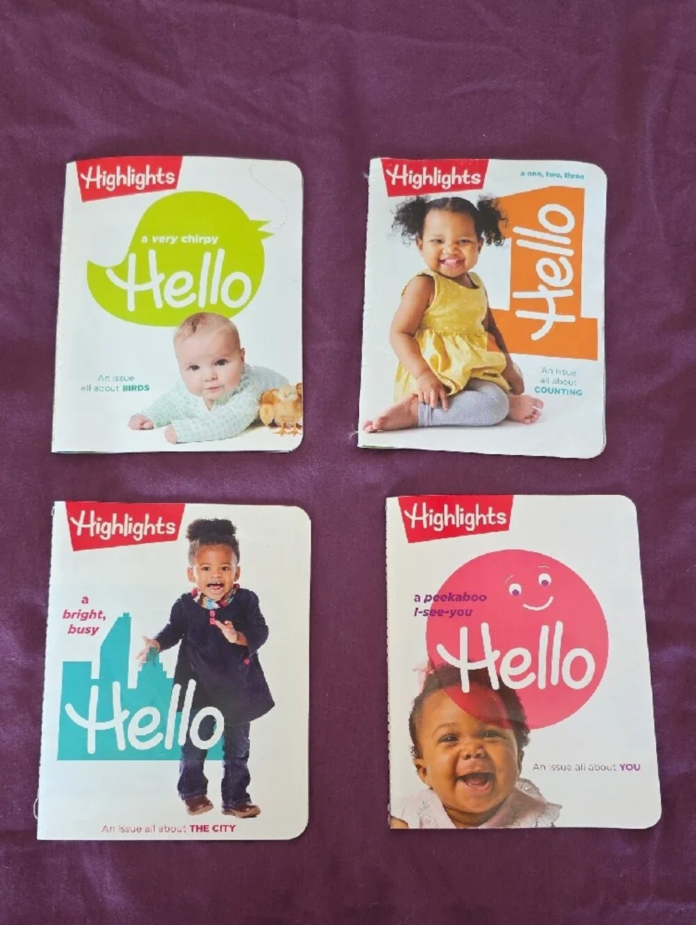 Hello Baby Highlights Magazine Set - Multicolor Early Learning Pack